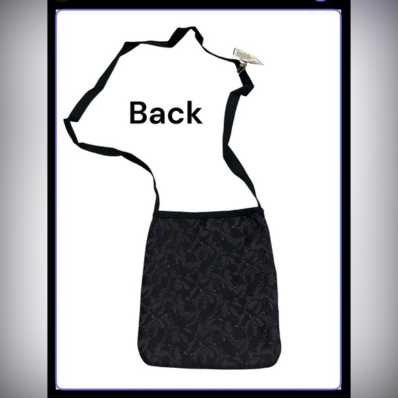 Handmade Crossbody Bag Repurposed Textured Material NWT - Picture 5 of 6